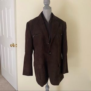 Tasso Elba faux suede jacket
